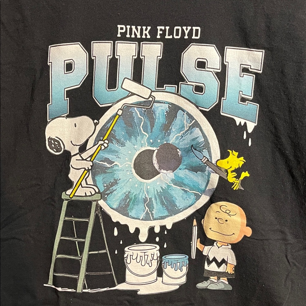 Pink Floyd / Peanuts t shirt - Picture 2 of 4